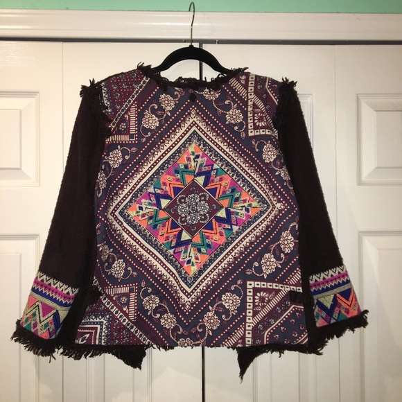 [Billabong] Lou Lou Jacket- embroidered, cropped - Picture 2 of 8